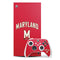 University of Maryland Collegiate Text Red Xbox Series X Skins